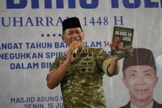 Pangdam III/Slw Ajak Umat Islam Tingkatkan Keimanan Dan Kepedulian Sosial Di Tahun Baru Islam 1448 H