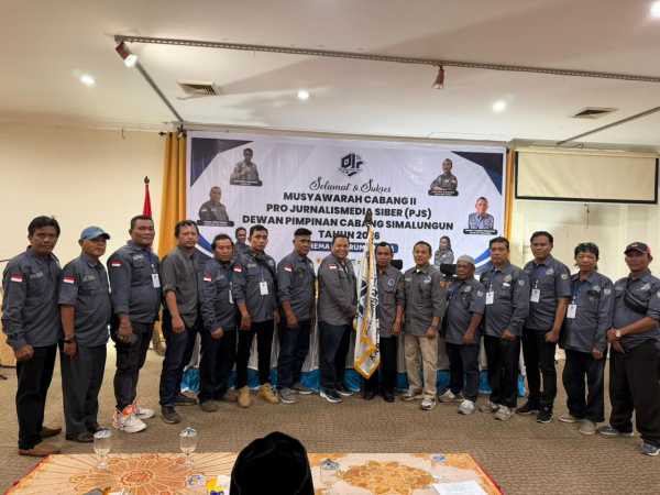 Muscab II PJS Simalungun 2026, Berjalan Sukses, Tumbur Panjaitan Kembali Terpilih Secara Aklamasi