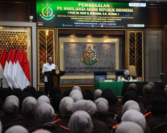 Prof. Asep N. Mulyana Bekali 503 Calon Jaksa, Tekankan Integritas dan Hati Nurani dalam Penegakan Hukum