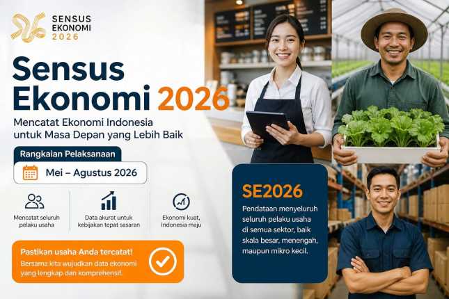 SE2026 BPS: Sensus Ekonomi Door to Door Ungkap UMKM Tersembunyi, Fokus Data Ekonomi Digital Indonesia
