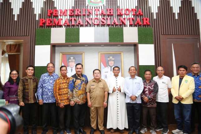 Wali Kota Wesly Dukung Kota Pematangsiantar Tuan Rumah Pesparani III Tingkat Sumut 23-25 Oktober 2026