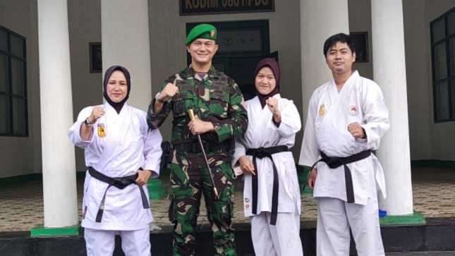 Karate Inkai Binaan Kodim 0601/Pandeglang Boyong 22 Medali