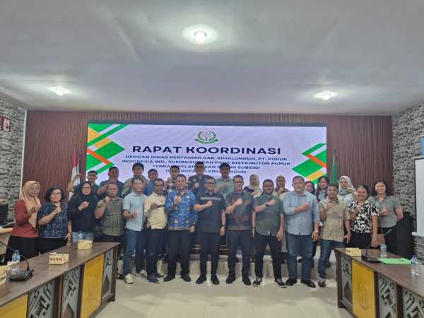 Kajari Simalungun Pimpin Rapat Koordinasi Lintas Sektoral Terkait Kelangkaan Pupuk Subsidi