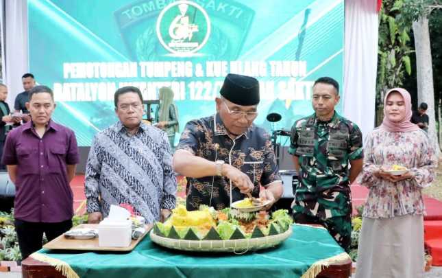 Hadiri HUT Yonif 122/TS: Bupati Simalungun Harapkan untuk Tetap Solid, Kuat, dan Memberikan Pelayanan Terbaik Bagi Masyarakat