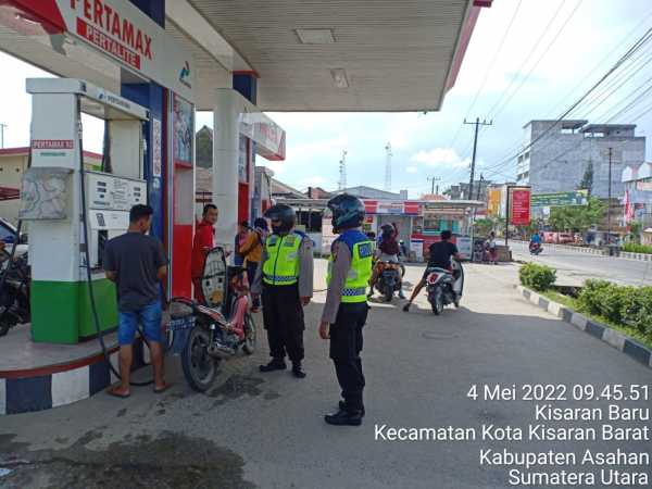 Personil Satgas 2 Preventif Ops Ketupat Toba 2022 Polres Asahan Gelar Patroli KRYD