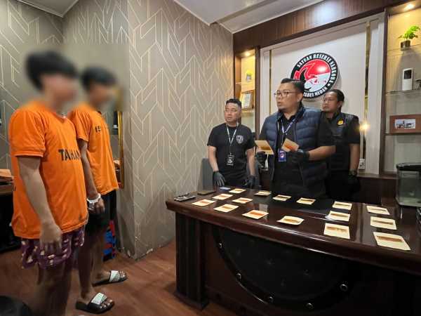 Pegawai SPA Sekaligus Pengedar Happy Water Disergap Polisi di Jalan Mistar Medan