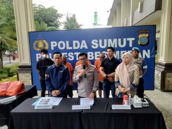 Polrestabes Medan Tangkap 3 Orang Kakek Tersangka Rudapaksa Bocah SMP