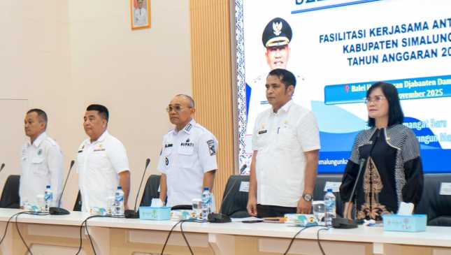 Bupati Simalungun Resmi Buka Fasilitasi Kerja Sama Antar Desa Tahun 2025