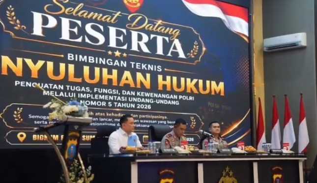 Kapolda Sumut: Perubahan UU Polri Harus Menjadi Fondasi Penguatan Profesionalisme dan Akuntabilitas Personel