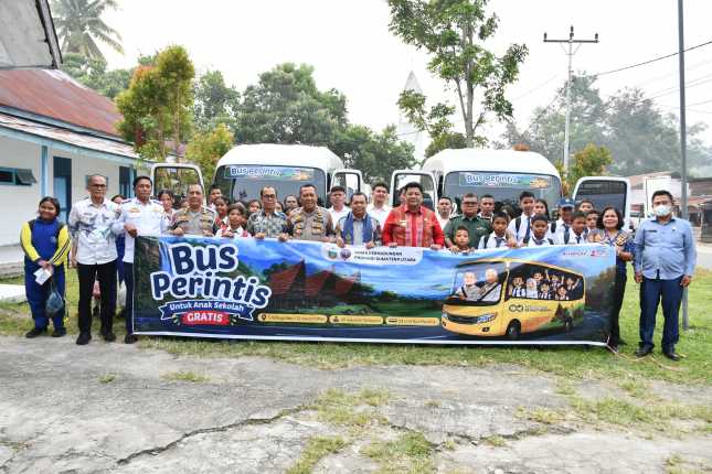 Merespons Usulan Bupati Samosir, Gubsu Luncurkan 6 Bus Perintis Gratis untuk Layanan Antar-Jemput Pelajar
