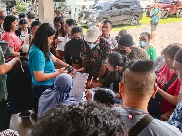 PD Pasar Horas Jaya Data dan Verifikasi Pedagang Terdampak Kebakaran Pasar Dwikora 